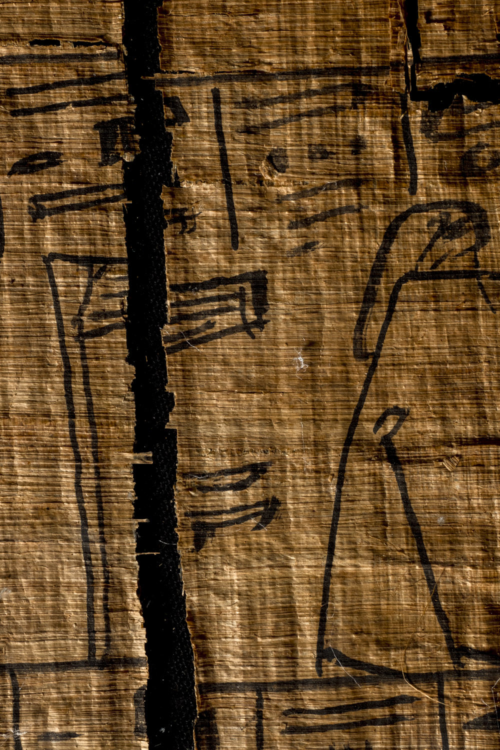 netjer hieroglyph in the egyptian book of the dead