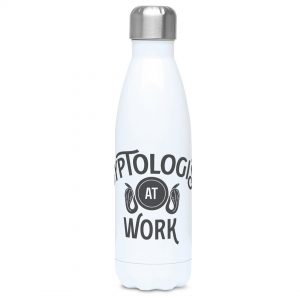 product image for the egyptologist at work stainless steel water bottle