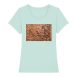 product photo for the woman offering incense fitted t-shirt