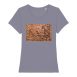 product photo for the woman offering incense fitted t-shirt