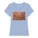 product photo for the woman offering incense fitted t-shirt