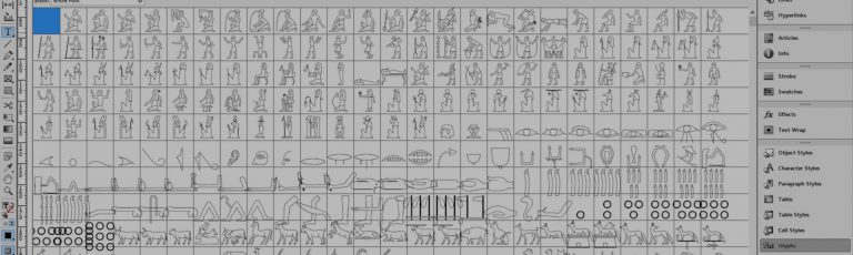 header image for the google noto hieroglyphs blog post