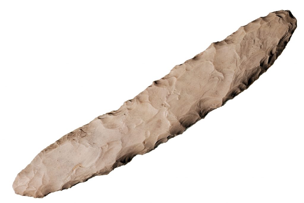 an ancient egyptian flint tool