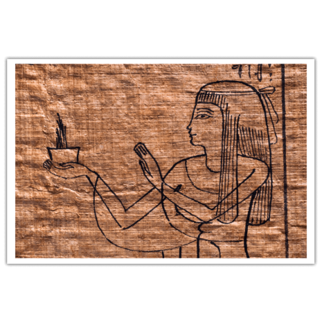 product image of the woman offering incense fine-art print