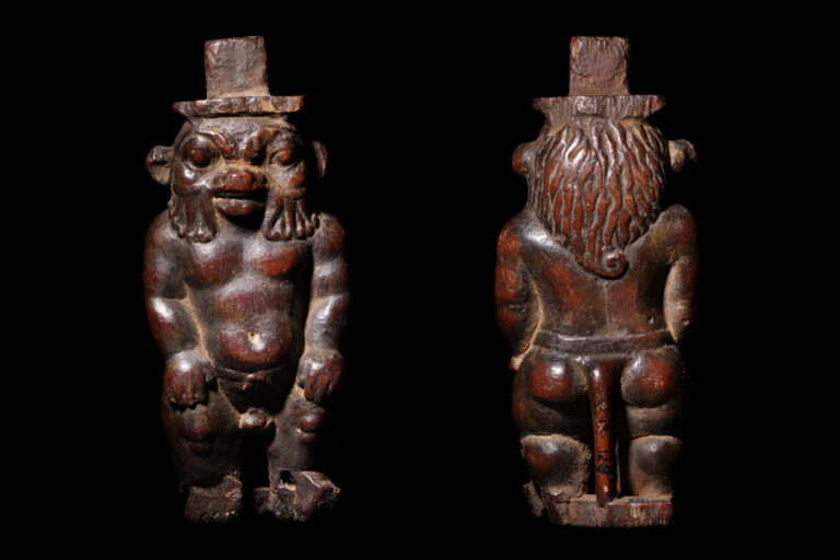 Artefacts in Focus #3: a wooden statuette of Bes